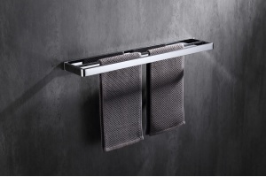 Полотенцедержатель двойной ABBER Westen хром - 2