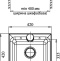 Мойка кухонная GranFest Practik GF-P420 черный P-420 чер - 4