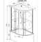 Душевая кабина Deto L 120х80 с подсветкой, хром  L620LLED - 6