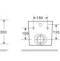 Комплект Weltwasser AMBERG 350 ST + GELBACH 004 MT-GR + AMBERG RD-CR  10000006519 - 5