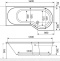 Акриловая ванна Excellent Be Spot 160x80 правая WAEX.BSP16WH - 1