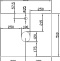 Мебель для ванной DIWO Элиста 60 чёрный мрамор, с раковиной Moduo 50 Square в стиле лофт, подвесная (гарнитур, комплект) 554739 - 9