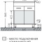Тумба под раковину напольная Санта Омега 70 белый 207037 - 4