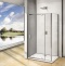 Душевой уголок Good Door Orion WTW-PD+SP-C-CH 110x90 - 0