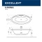 Ванна акриловая Excellent Lumina Relax 190х95 с гидромассажем белый - золото WAEX.LUM19.RELAX.GL - 6