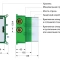 Душевая система встроенная с термостатом Timo Petruma SX-5019/17SM золото матовое - 2