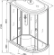 Душевая кабина Deto L 120х80 с гидромассажем, крышей и электрикой  L920LGM+EL - 10