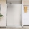 Душевая дверь в нишу Vincea City 110х195 профиль хром стекло прозрачное  VDS-5CT110CL - 0
