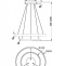 Подвесной светильник Maytoni Rim MOD058PL-L55BSK - 4