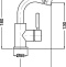 Смеситель Cezares Olimp BSM2 01 L для биде OLIMP-BSM2-01-L - 1