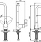 Смеситель для кухонной мойки Vidima Uno хром  BA242AA - 1