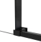 Душевая дверь Vincea Slim Soft 150х200 профиль черный стекло прозрачное VDS-1SS150CLB - 2