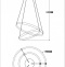 Подвесной светильник Moderli Lama V2914-PL - 1