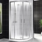 Душевой уголок BelBagno Uno 90х90 профиль хром стекло рифленое UNO-195-R-2-90-CH-CR - 0