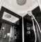 Душевая кабина Deto B 100х100  B10SBLACK - 4
