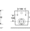 Комплект Weltwasser AMBERG 497 ST + GELBACH 004 MT-BL +AMBERG RD-CR  10000006694 - 5