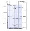 Душевая дверь Ravak Chrome 110.5 см  0QVDCC00Z1 - 2