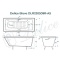 Чугунная ванна Delice Biove 170x75 DLR220509RB-AS с черными матовыми ручками с антискользящим покрытием - 8