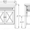 Мебель для ванной Opadiris Палермо 80 белая матовая - 6