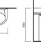 Раковина SANITA LUXE Classic Luxe SL400101 - 4