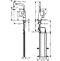 Кухонный смеситель однорычажный, 300, с вытяжным изливом, 1jet, sBox Hansgrohe 73853800 - 1