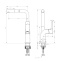 Смеситель Lemark Ursus для кухонной мойки LM7205BLR - 1