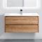 Тумба с раковиной BelBagno Kraft 90 rovere nebrasca nature - 0