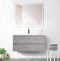 Тумба с раковиной BelBagno Kraft 90 серый - 7