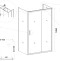 Душевой уголок Veconi Rovigo RV-046 110х90 см профиль хром  RV046-11090-01-C5 - 2