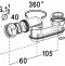 Ванна чугунная 170х80 Jacob Delafon Volute 6D063-00 - 4