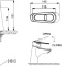 Смеситель Bravat Loop F1124182CP для раковины F1124182CP-RUS - 1