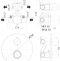 Термостат Paffoni Light LIQ019NO С ВНУТРЕННЕЙ ЧАСТЬЮ, для ванны с душем - 1