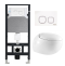 Комплект Weltwasser AMBERG 506 + JECKENBACH 004 GL-WT + AMBERG RD-WT  10000006802 - 0