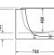 Ванна из искусственного камня Duravit Luv 185x95 R 700432000000000 - 3