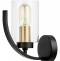 Бра LUMINA DECO Monterey LDW 1141-1 BK+MD - 1