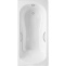 Чугунная ванна Delice Haiti Luxe 150x80 DLR230636R с отверстиями под ручки без антискользящего покрытия - 0