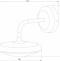 Уличный настенный светодиодный светильник Elektrostandard Portal 35162/D серый a063025 - 1