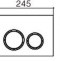 Комплект Weltwasser AMBERG 350 ST + SALZBACH 041 MT-GR + AMBERG RD-BL  10000011088 - 6