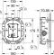 Внутренняя часть смесителя Grohe Rapido THM синий  35500000 - 2