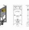 Комплект Jacob Delafon Patio E21740RU-00 кнопка хром - 1