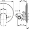 Смеситель для душа Ideal Standard Ceraflex хром A6757AA - 1