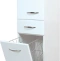 Шкаф-пенал Onika Модерн 40 L с бельевой козиной, белый  404009 - 0