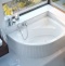 Ванна акриловая Excellent Aquarella R 150x100 белый WAEX.ARP15WH - 1