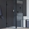 Душевой уголок RGW Hotel HO-045B 80х120 профиль черный стекло прозрачное 350604582-014 - 0