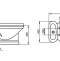 Сиденье для унитаза Cezares Primo  CZR-166W-G - 4