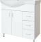Раковина мебельная Style Line Коралл 82 L белый ЛС-00000163 - 3