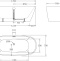 Акриловая ванна BelBagno BB72-1700 - 4