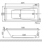 Ванна акриловая WHITECROSS Wave Slim 170x70 белый 0111.170070.100 - 4