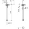 Смеситель Cezares Leaf BSM-01-W0 для биде LEAF-BSM-01-W0 - 1