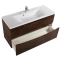 Тумба под раковину Belbagno Marino 110 темное дерево MARINO-H60-1100-2C-SO-RW-P - 2